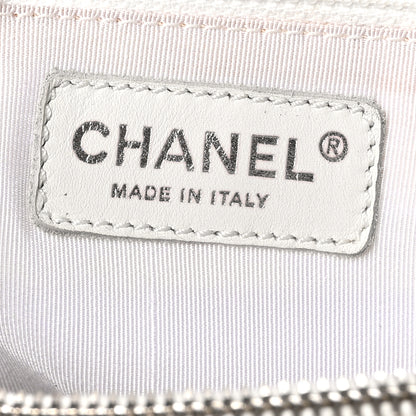 Chanel Caviar Quilted Grand Shopping Tote GST White 6 of 11