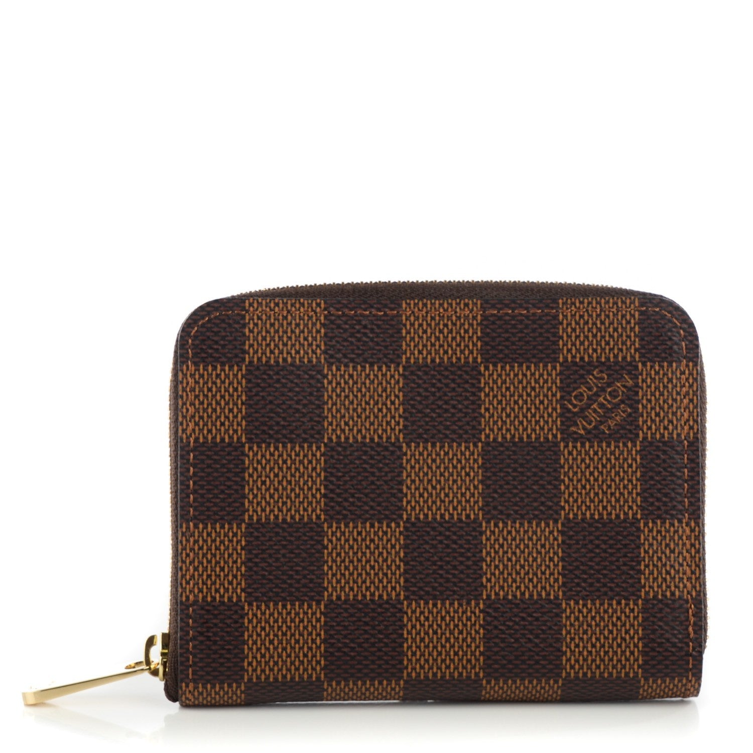 Louis Vuitton Damier Ebene Zippy Coin Purse 1 of 7