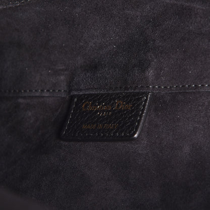Christian Dior Grained Calfskin D-Bee Shopper Black 8 of 9