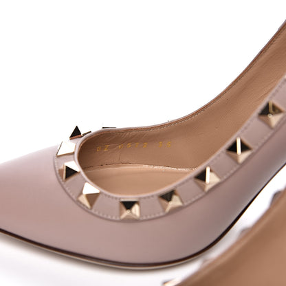 Valentino Garavani Nappa Rockstud 100mm Pumps 35 Poudre 6 of 9