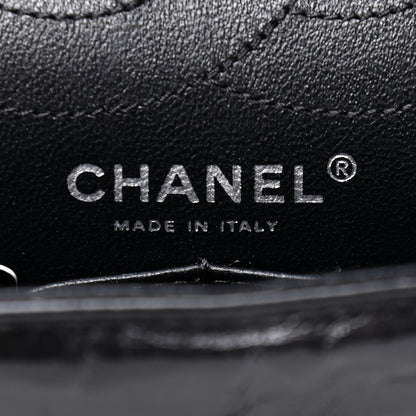 Chanel Glazed Calfskin Quilted 2.55 Reissue 226 Flap So Black 6 of 7