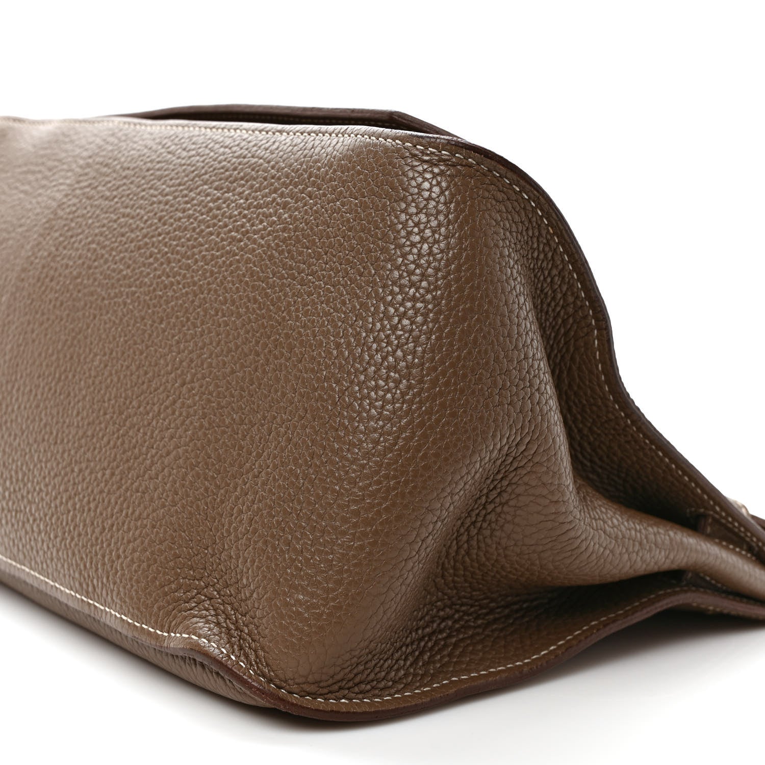 Hermes Taurillon Clemence Jypsiere 34 Etoupe 8 of 8