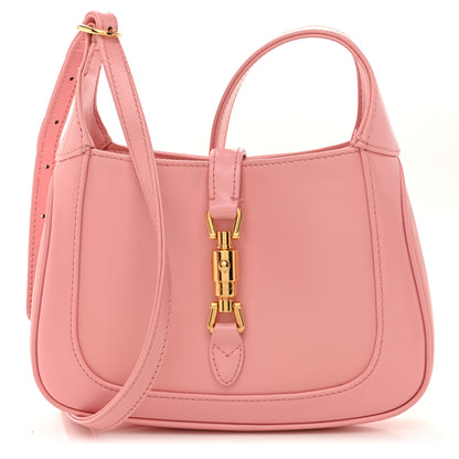 Gucci Boarded Dyana Lux Calfskin Mini Jackie 1961 Hobo Wild Rose 1 of 11