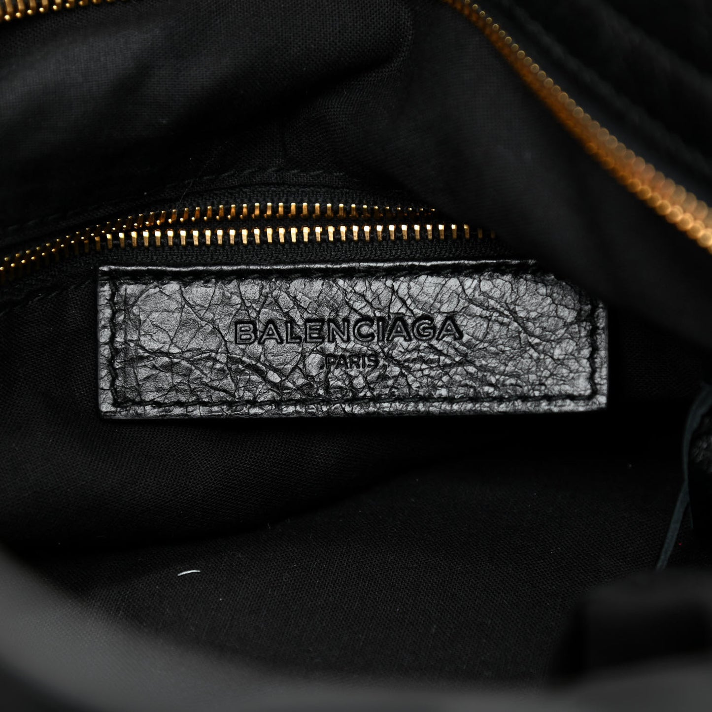 Agneau Classic Gold Hardware Velo Black