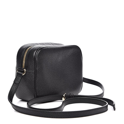 Gucci Pebbled Calfskin Small Soho Disco Bag Black 3 of 12