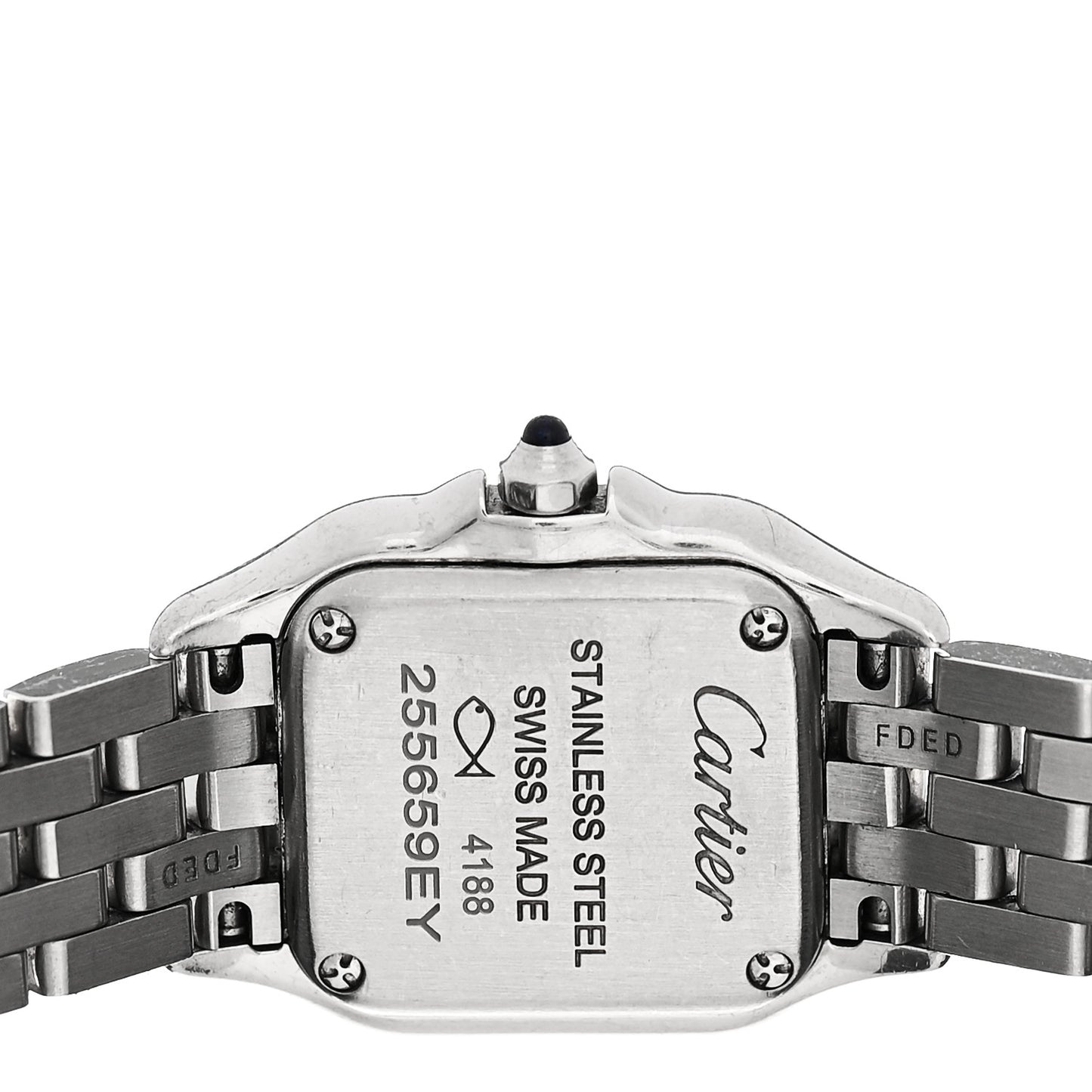 Stainless Steel 19mm Panthere Quartz Watch