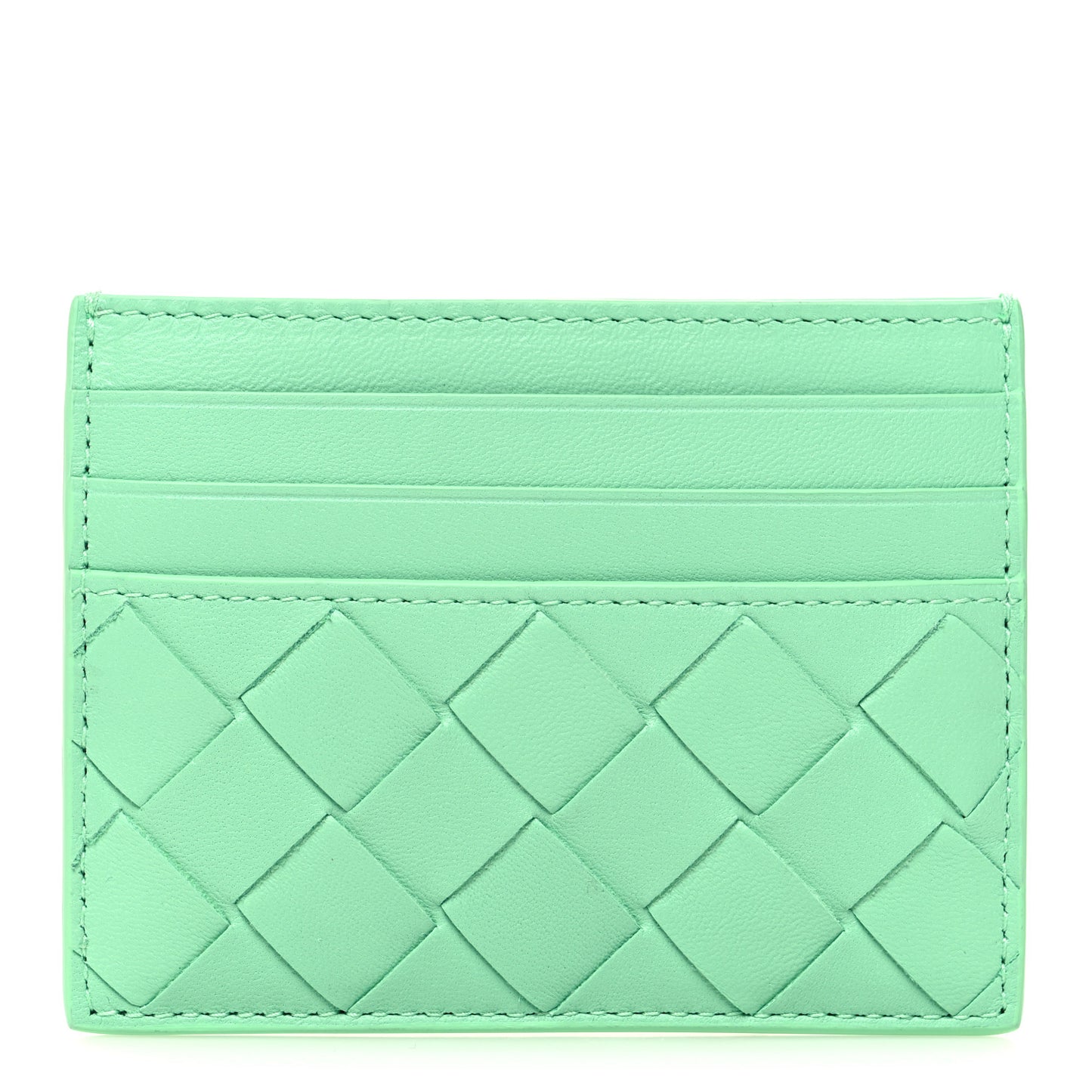 Nappa Intrecciato Card Case Fountain