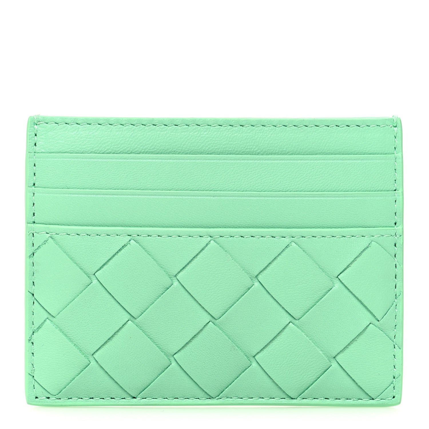 Bottega Veneta Nappa Intrecciato Card Case Fountain 1 of 8