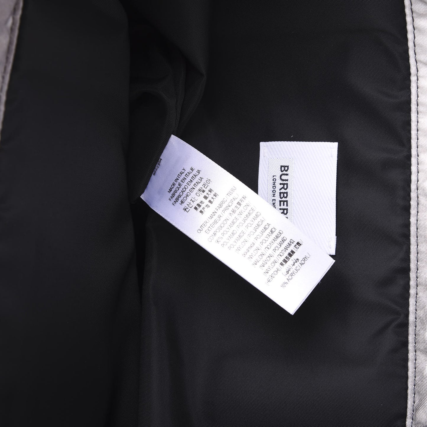 Nylon London Montage Print Flat Tote Bag Black