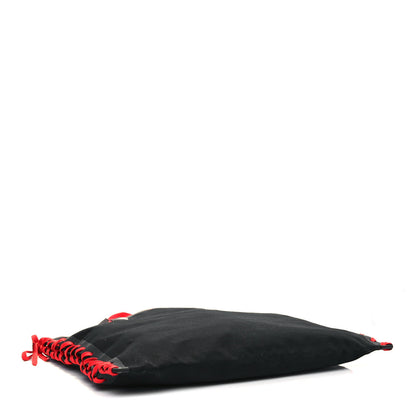 Christian Louboutin Braided Canvas Cabalace Shopper Tote Black 4 of 13