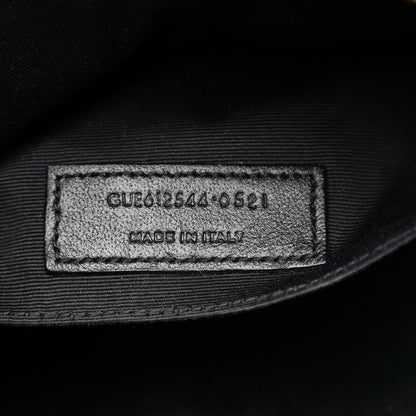 Saint Laurent Calfskin Matelasse Monogram Lou Camera Bag Black 7 of 10