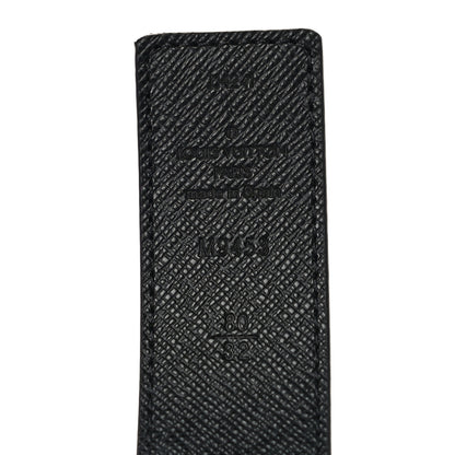 Louis Vuitton Calfskin Monogram 30mm LV Initiales Reversible Belt 80 32 Black 5 of 9