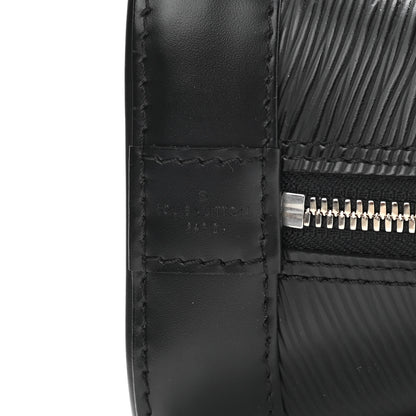 Louis Vuitton Epi Alma BB Black 6 of 9