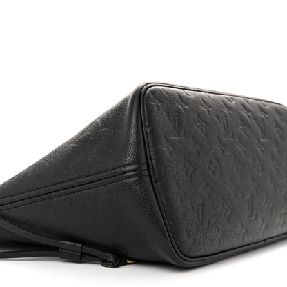 Louis Vuitton Empreinte Monogram Giant Neverfull MM Black 15 of 25