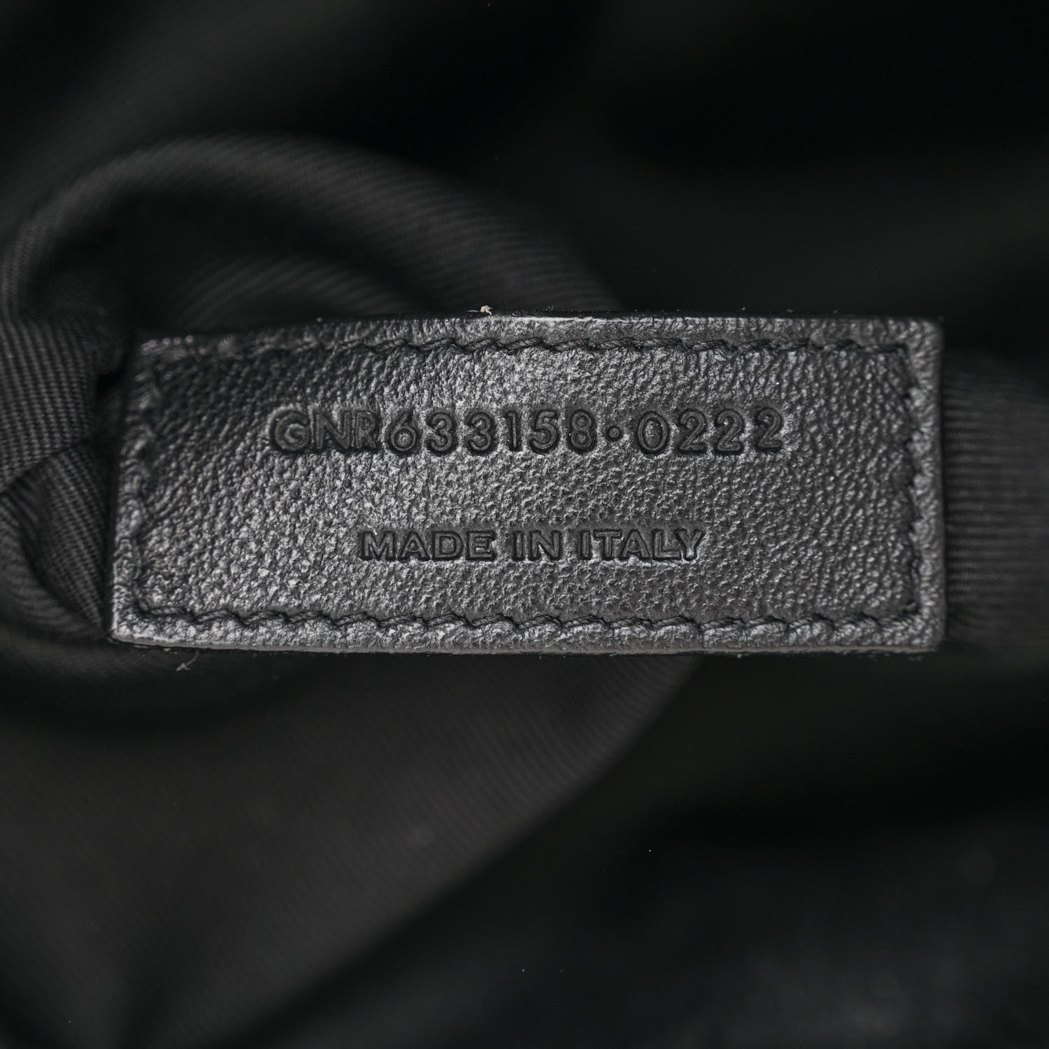 Saint Laurent Crinkled Calfskin Matelasse Monogram Medium Niki Chain Satchel Black 7 of 11