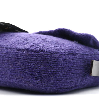 Fendi Knit Baguette Purple 10 of 11