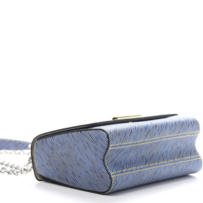 Louis Vuitton Epi Twist Shoulder Bag MM Denim Light 8 of 11