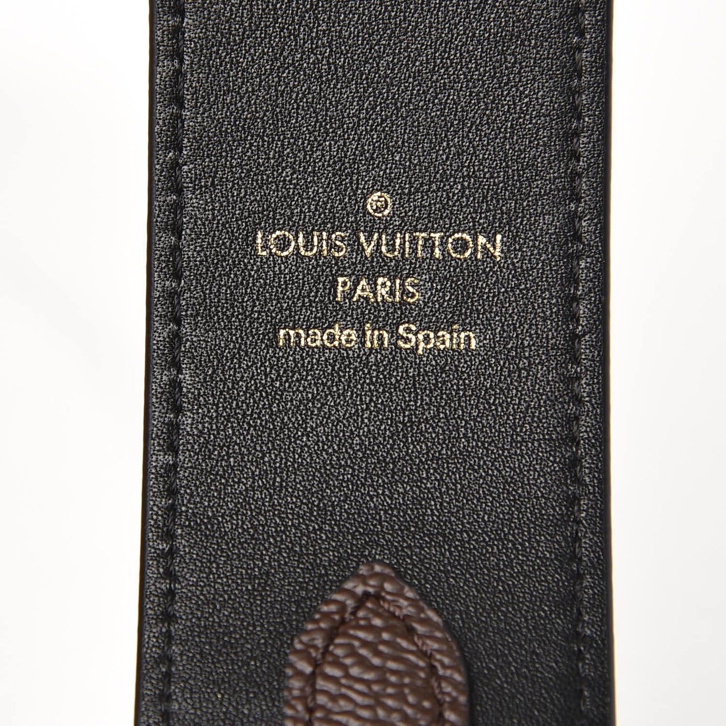 Monogram Bandouliere Shoulder Strap Black