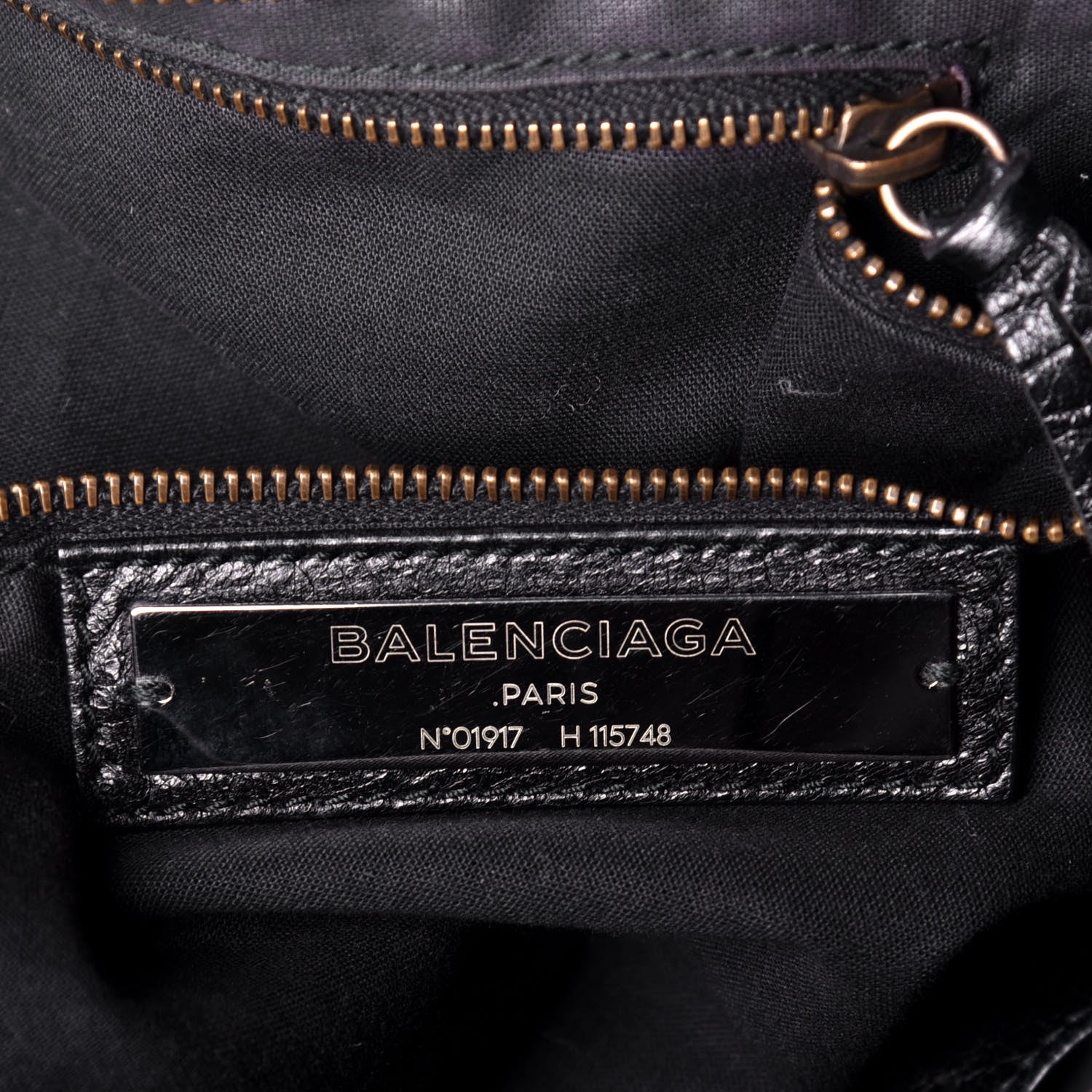 Balenciaga Agneau Classic Hardware City Black 7 of 10