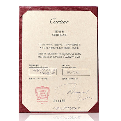 Cartier Platinum Diamond .23ct Ballerine Solitaire Engagement Ring 48 4.5 7 of 7