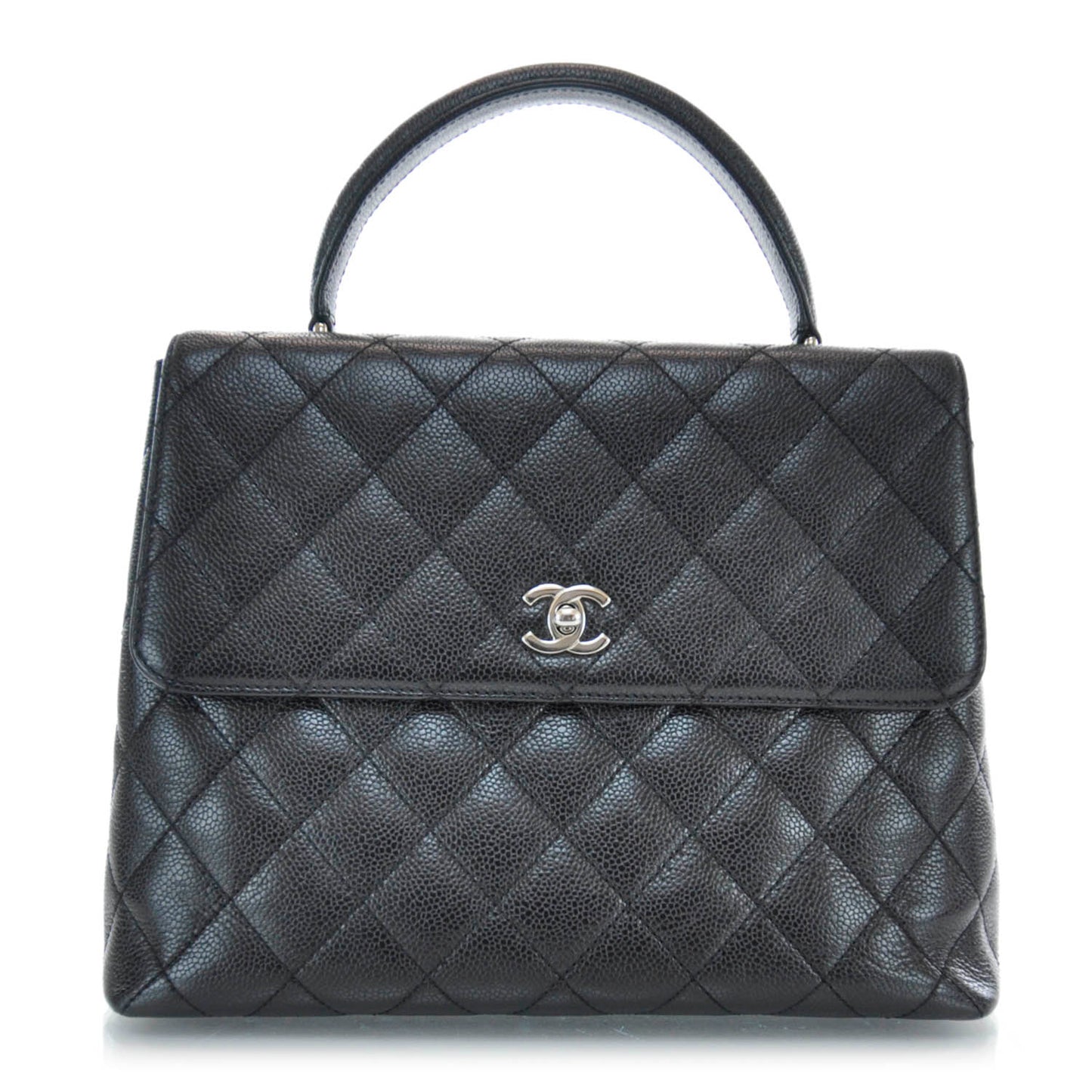 Caviar Kelly Flap Black