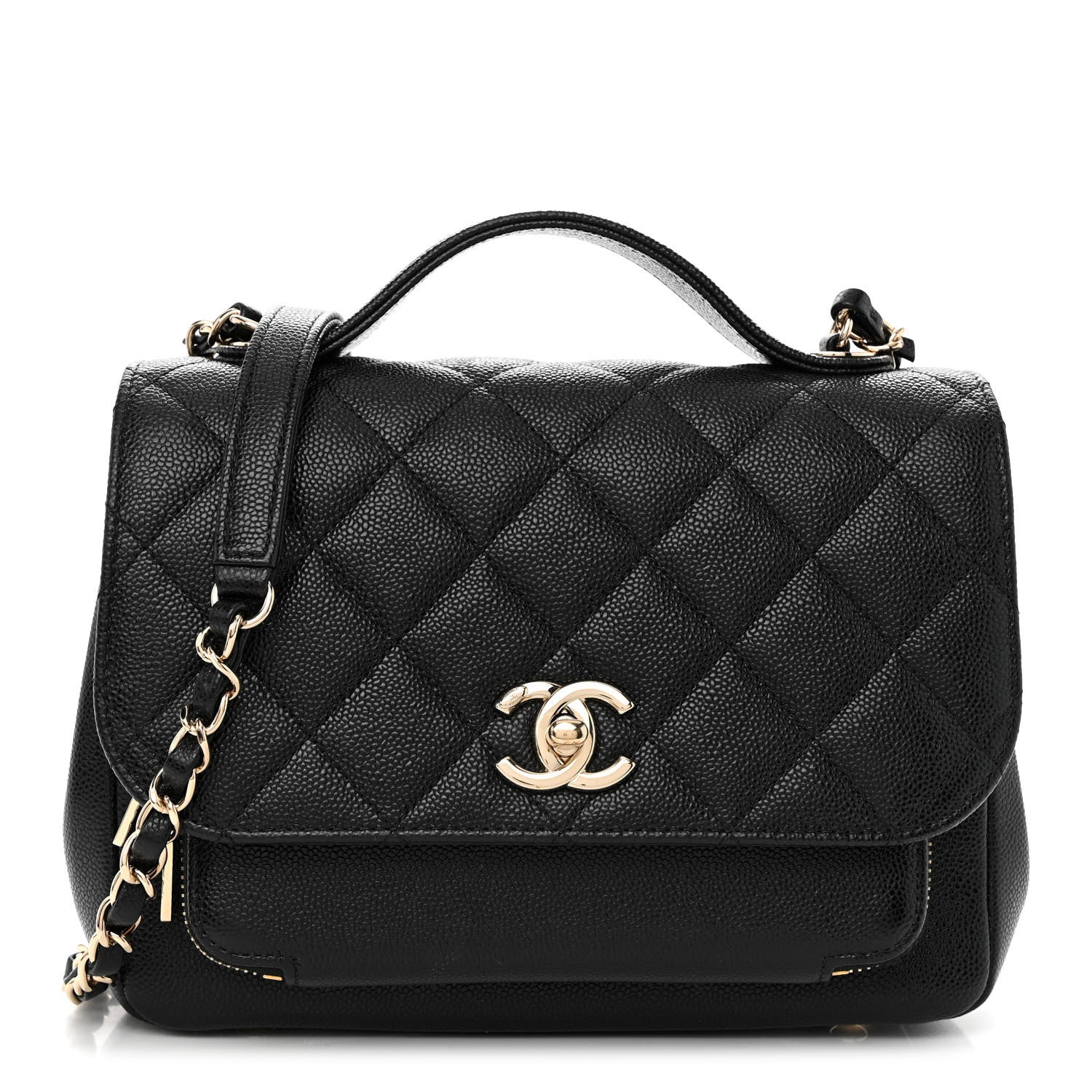 Chanel Caviar Quilted Medium Business Affinity Flap Black 1 of 10
