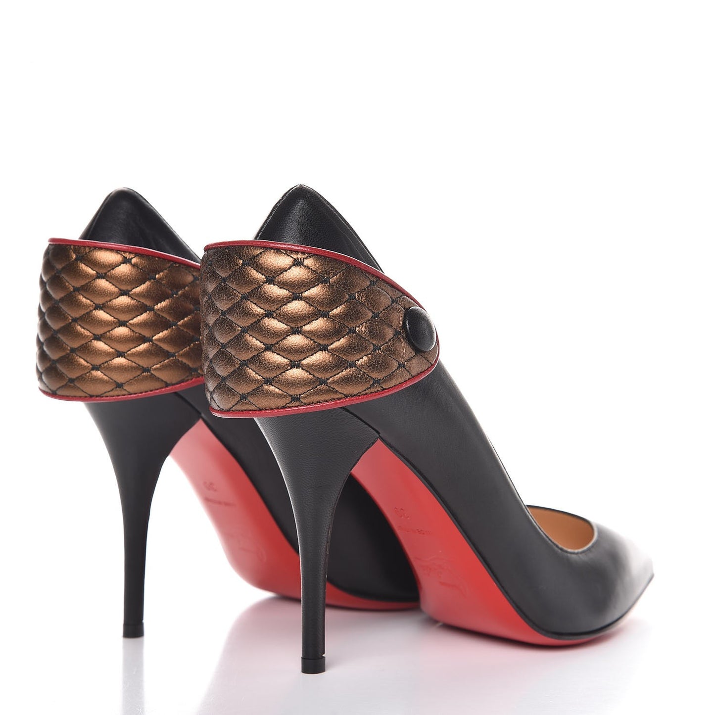 Nappa Huguette 100 Pump 39 Black Bronze