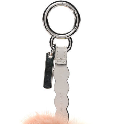 Fendi Mink Fur Calfskin Fun Fair Bag Charm Multicolor 4 of 4