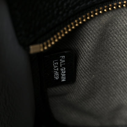 Marc Jacobs Grained Calfskin Small The Tote Bag Black 7 of 13