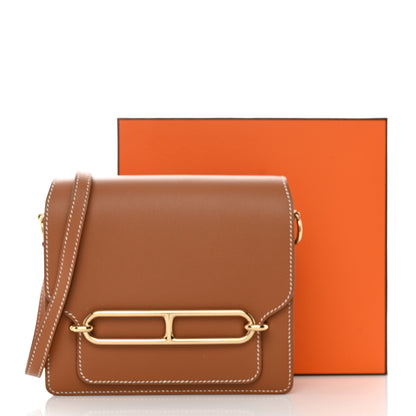 Hermes Evercolor Mini Sac Roulis Gold 10 of 10