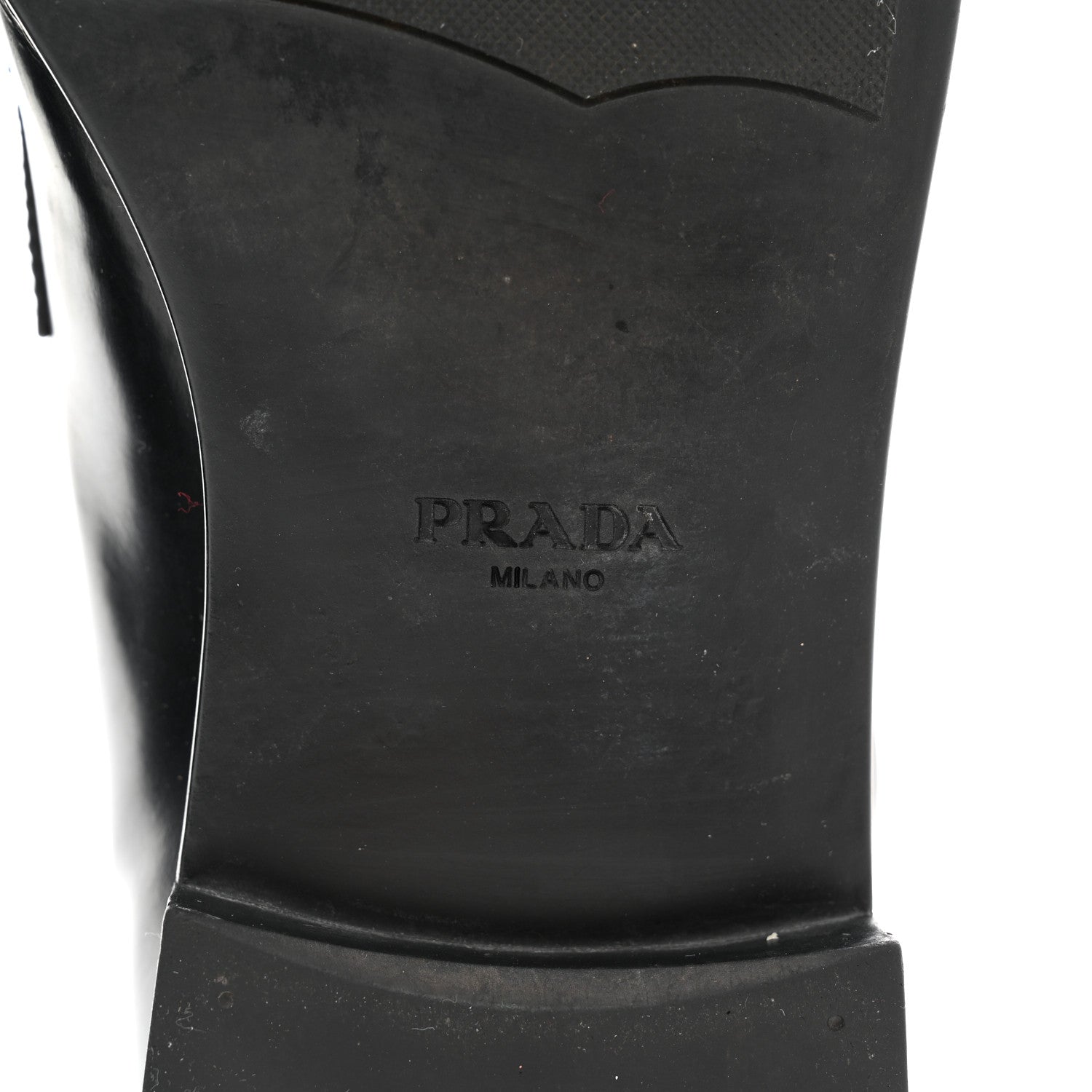 Prada Calfskin Mens Loafers 8.5 Black 8 of 8