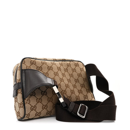 Gucci Monogram Belt Bag Dark Brown 3 of 11