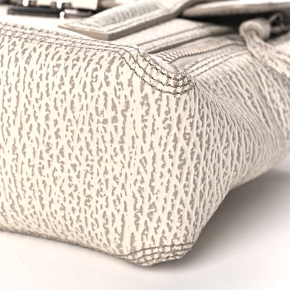 3.1 Phillip Lim Shark Embossed Textured Calfskin Mini Pashli Satchel Ivory Dove 10 of 10
