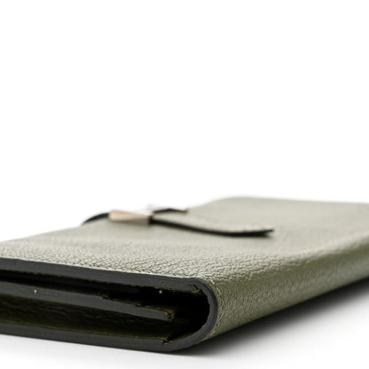 Hermes Chevre Mysore Bearn Gusset Wallet Canopee 8 of 11
