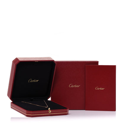 Cartier 18K Pink Gold Pink Sapphire D'Amour Pendant Necklace 6 of 6