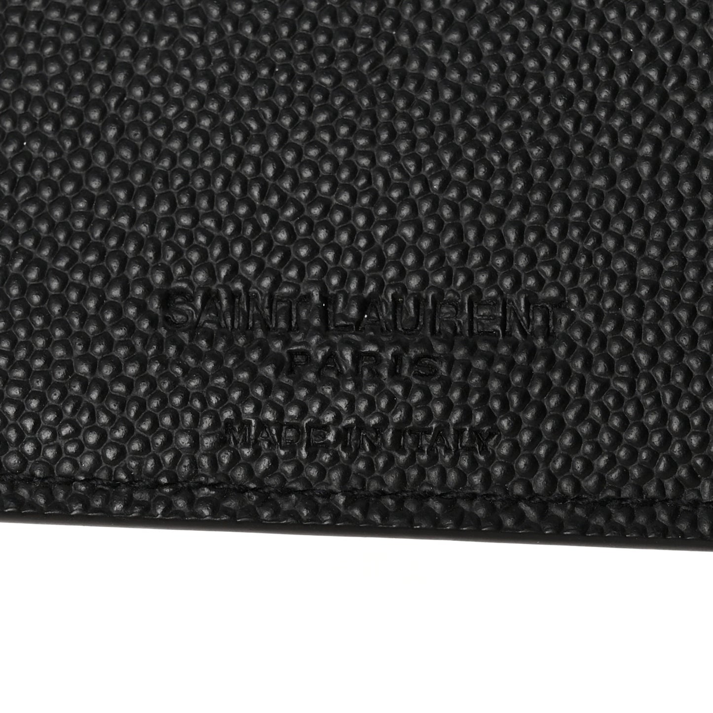 Grain De Poudre Paris East West Wallet Black
