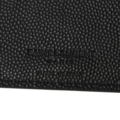 Saint Laurent Grain De Poudre Paris East West Wallet Black 6 of 9