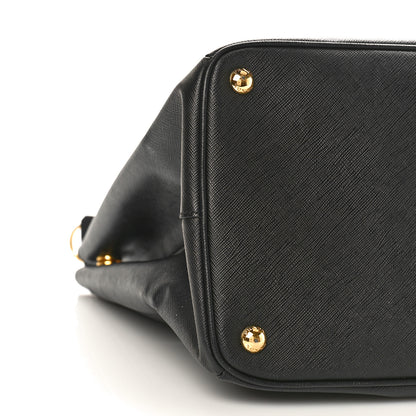 Prada Saffiano Lux Large Tote Black 7 of 8