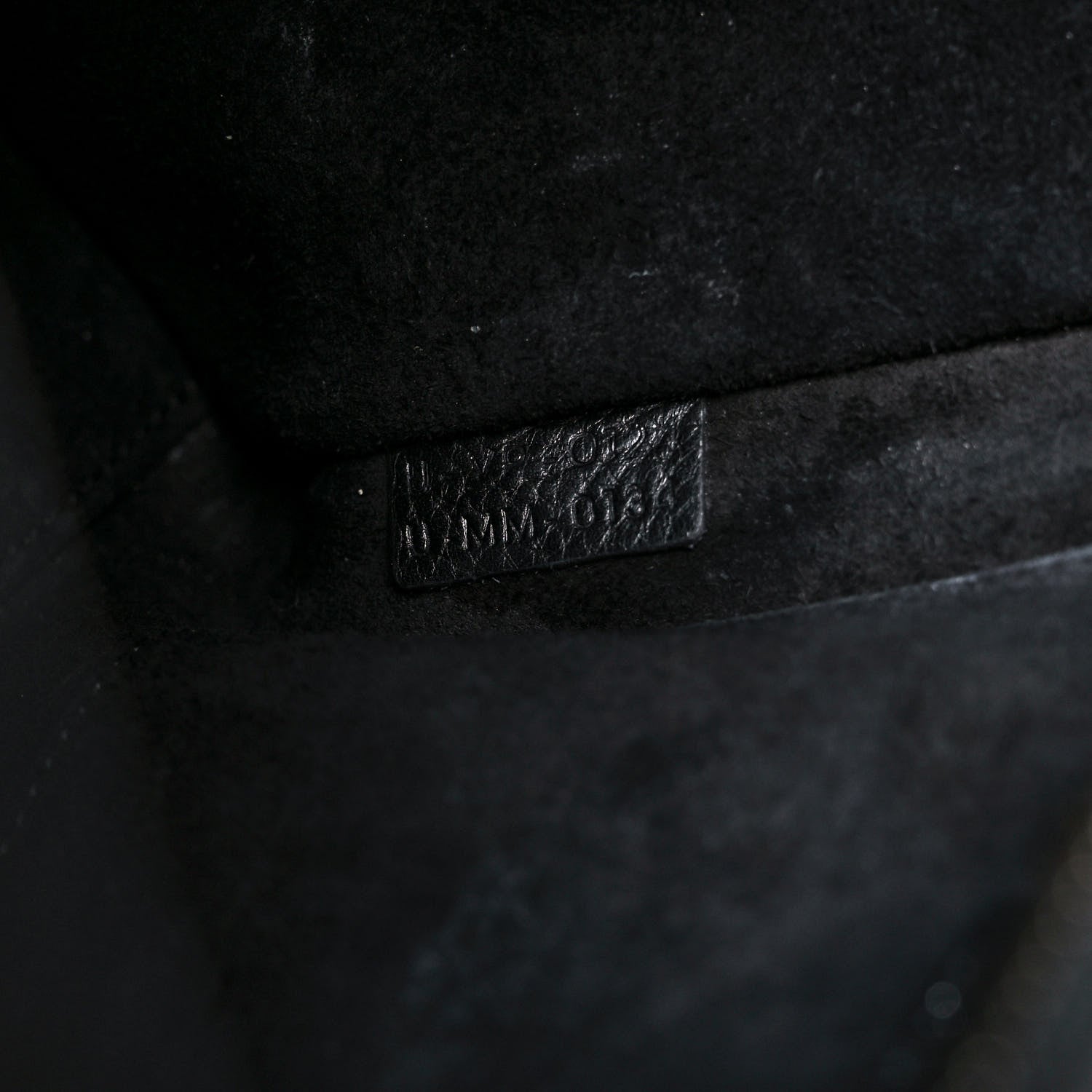 Celine Drummed Calfskin Nano Luggage Black 7 of 17