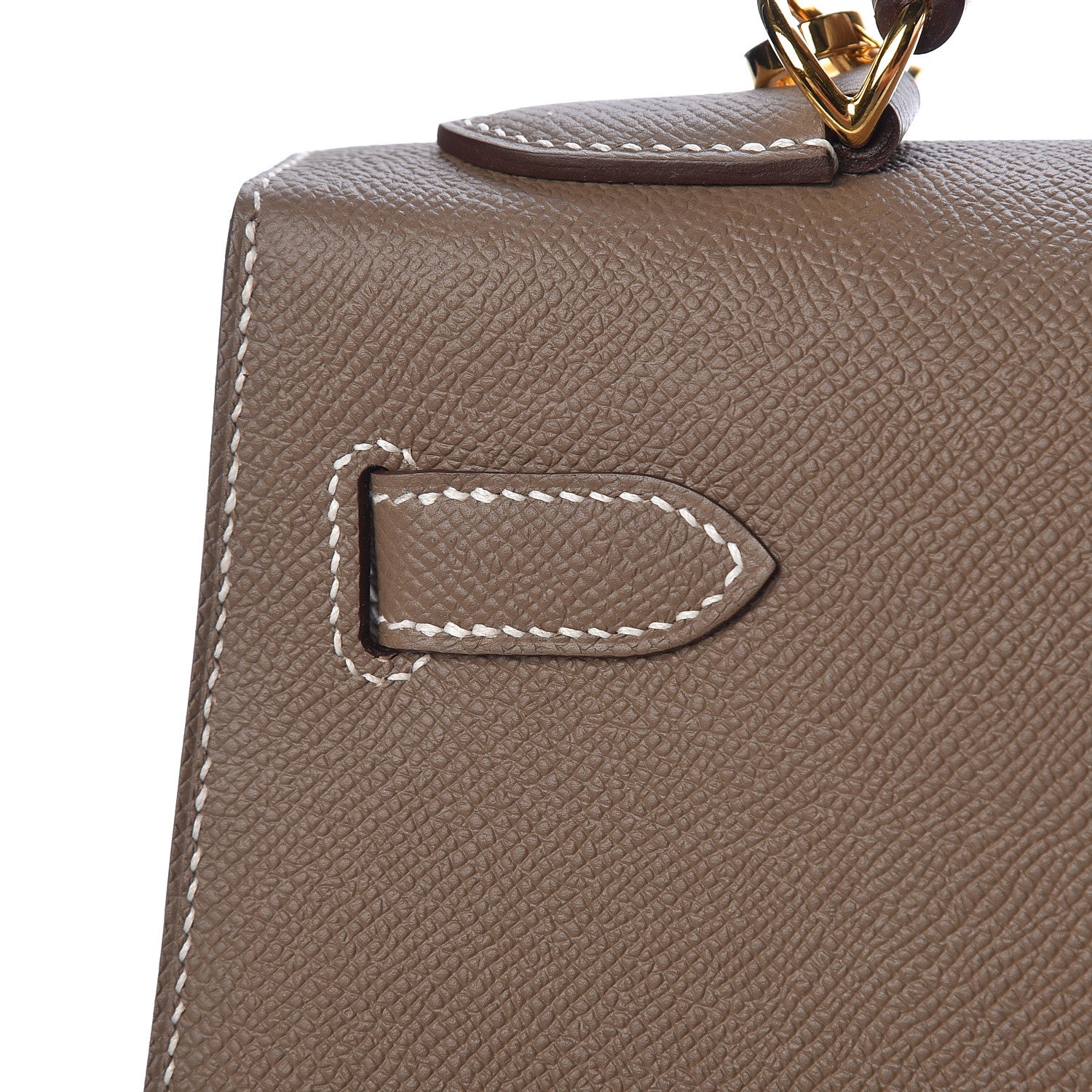 Hermes Epsom Kelly Sellier 32 Etoupe 12 of 37