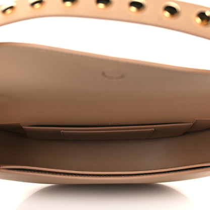 Burberry Calfskin Studded Small Olympia Shoulder Bag Cool Beige 5 of 9