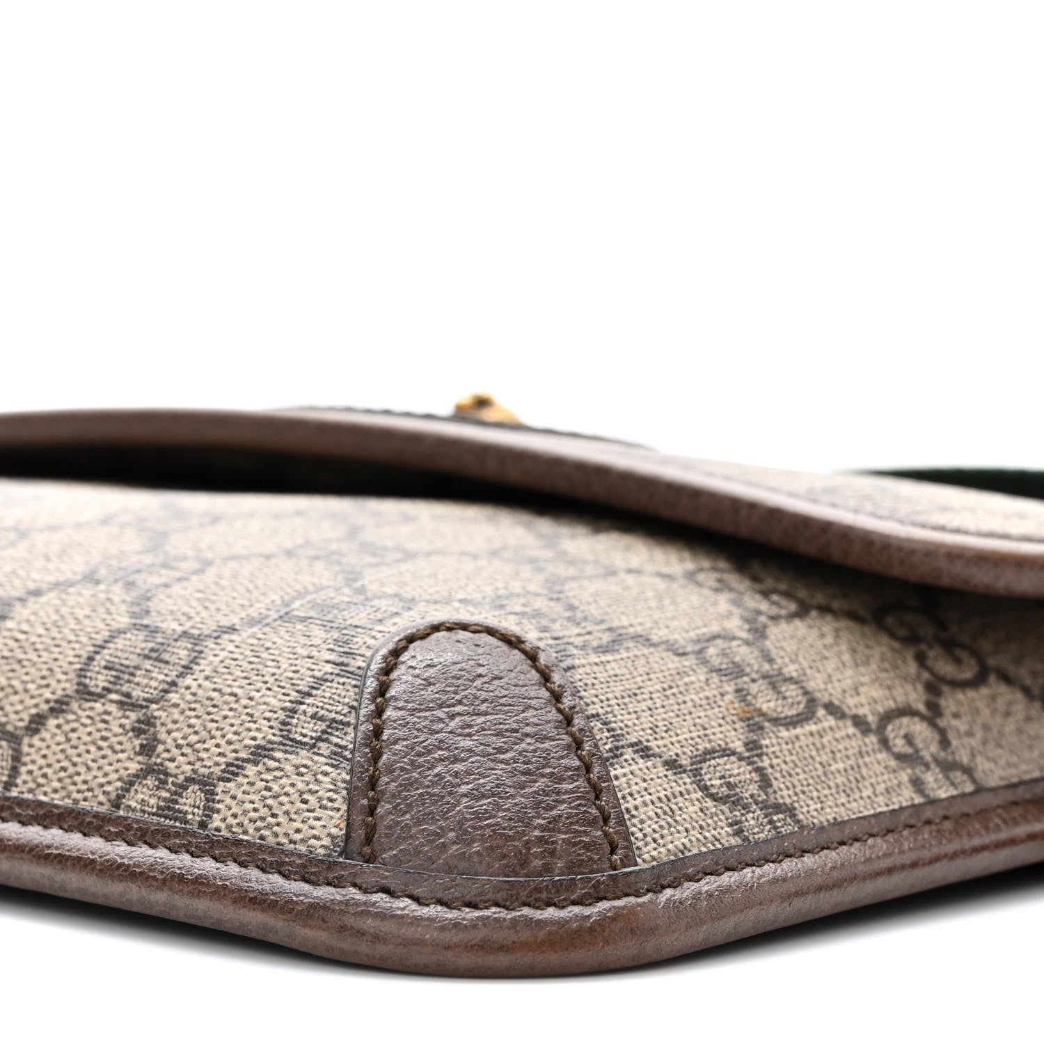 Gucci GG Supreme Monogram Neo Vintage Web Belt Bag Brown 10 of 10