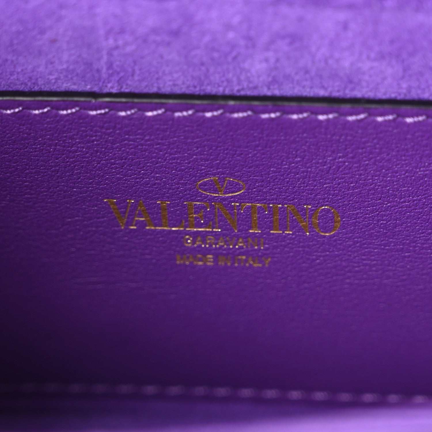 Valentino Garavani Sequin Crystal Vlogo Embroidered Small Loco Shoulder Bag Astral Purple 6 of 9