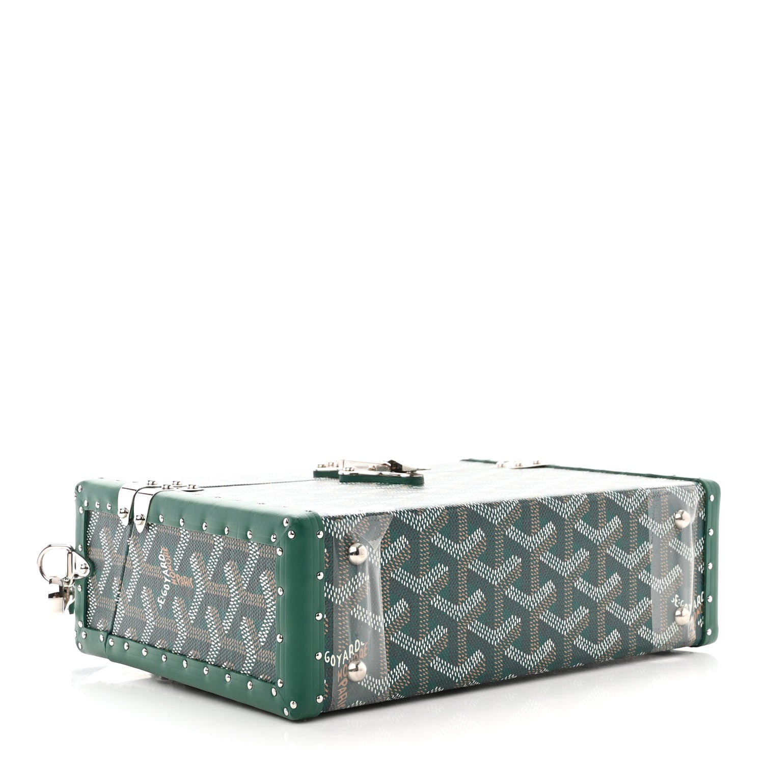 Goyard Goyardine Cassette Trunk Bag Green 4 of 9