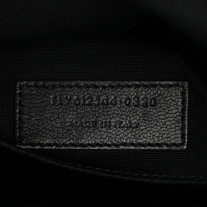 Saint Laurent Calfskin Matelasse Monogram Lou Camera Bag Storm 7 of 17