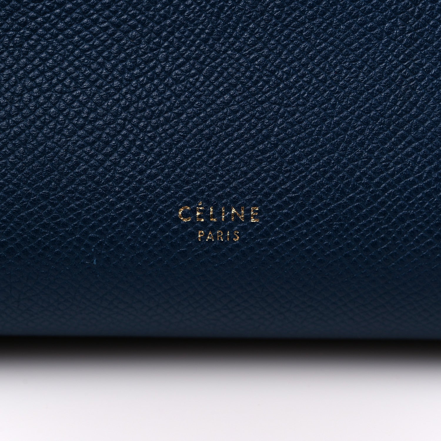 Celine Grained Calfskin Mini Belt Bag Deepsea 6 of 11