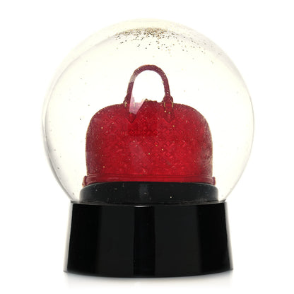Louis Vuitton Alma Snow Globe Boule A Neige Rouge 4 of 7