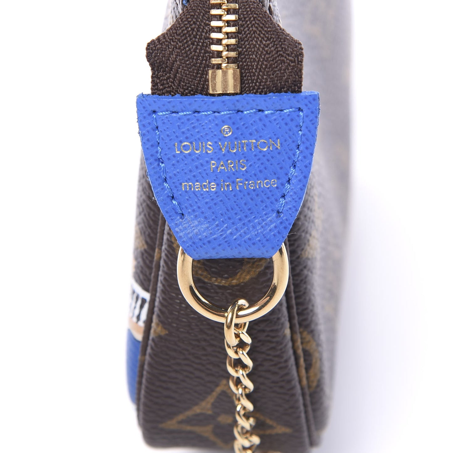 Monogram 2019 Christmas Animation Mini Venice Pochette Accessories Blue