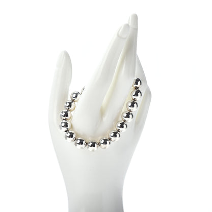 Tiffany Sterling Silver 10mm HardWear Ball Bracelet 2 of 4