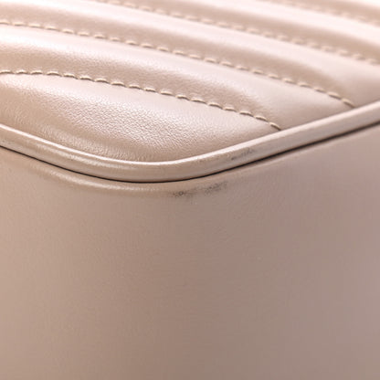 Saint Laurent Calfskin Matelasse Monogram Lou Camera Bag Nude Powder 11 of 11